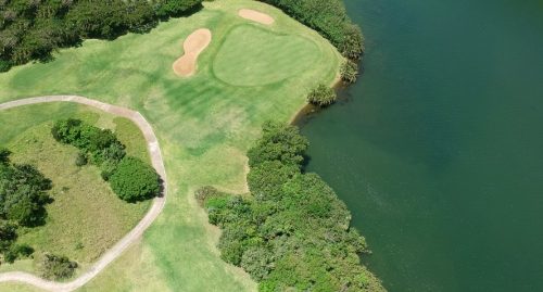 Aerial view of NAUS Salgados Golf Course