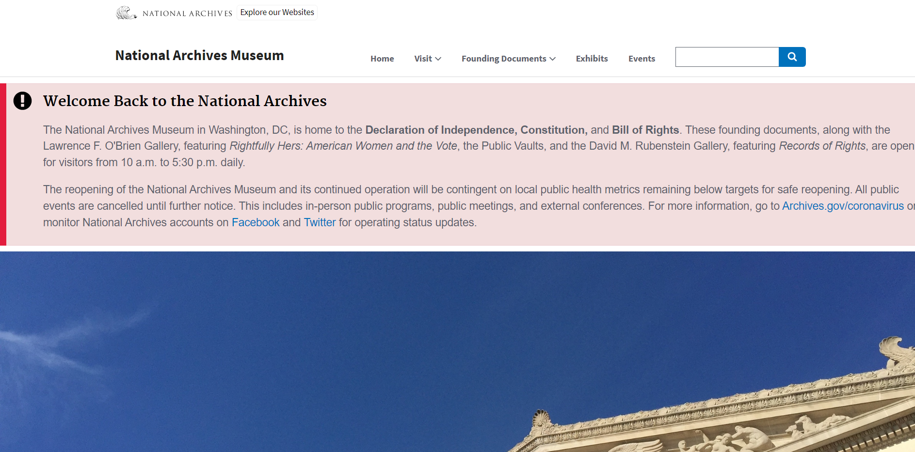 Pay a Visit to National Archives Museum