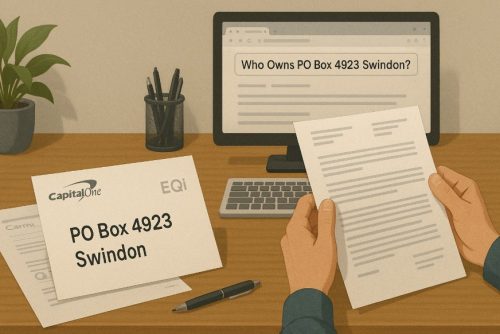 Which Company Owns the Address PO Box 4923 Swindon