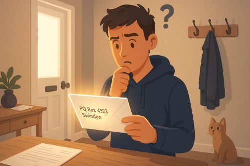 Why Did You Receive a Letter from PO Box 4923 Swindon