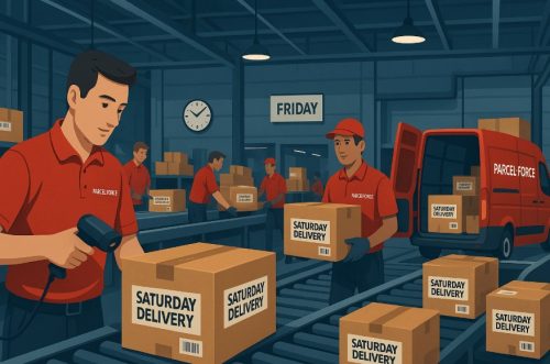 How Are Parcels Handled for Saturday Delivery