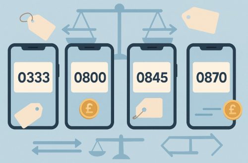 How Do 0333 Numbers Compare to Other Non-Geographic Numbers