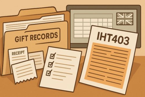 Should You Keep Records or Use Forms Like IHT403 for Gifts