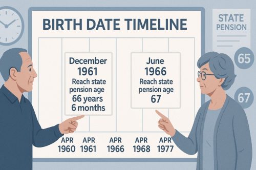 When Will You Reach State Pension Age Based on Your Birth Date